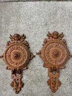 Decoratief ornament (2) - Cast iron - Frankrijk -