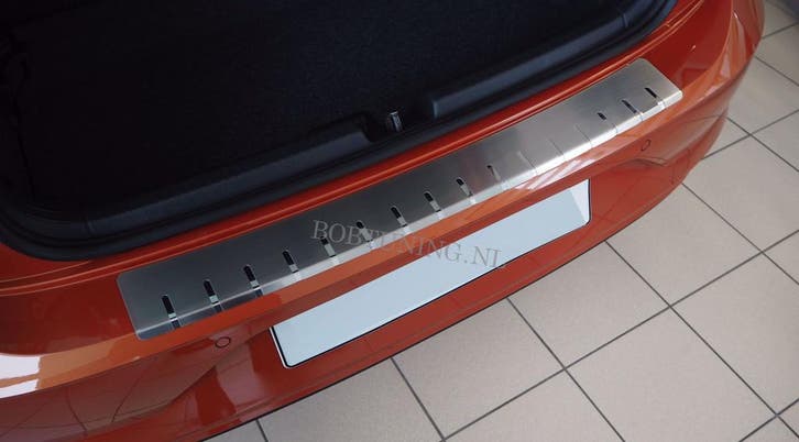 Rvs bumperbescherming Volkswagen polo (4 deur) 2009-2014, Auto-onderdelen, Carrosserie en Plaatwerk, Ophalen of Verzenden