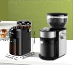 Elektrische Koffiemolen 28 Standen met Maalschijven, Verzenden, Nieuw in verpakking