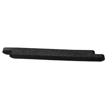 Rubber opsluitband - Eindstuk - 110 x 10 x 10 cm - Zwart, Tuin en Terras, Verzenden, Nieuw