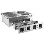 GGM Gastro | Elektrisch fornuis - 800x765x265mm - 10,4 kW -, Verzenden, Nieuw in verpakking