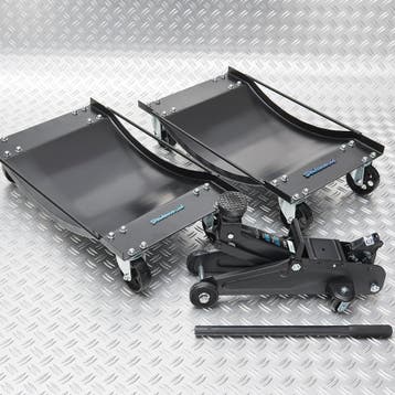 Datona Automover set van 2 stuks en krik - Datona - Zwart, Ophalen of Verzenden, Nieuw