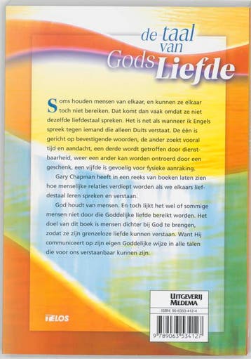 De taal van Gods liefde 9789063534127 Gary Chapman, Boeken, Verzenden, Gelezen, Gary Chapman