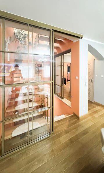 Loftdeuren, schuifdeuren, harmonicadeuren, industriële wand, Doe-het-zelf en Verbouw, Deuren en Horren, Nieuw, Glas, Overige typen