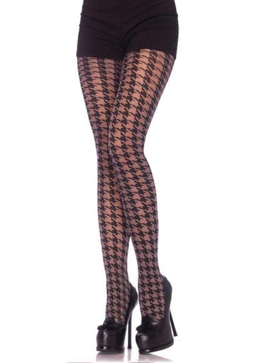Panty Spandex Houndstooth Pantyhose, Verzenden, Nieuw