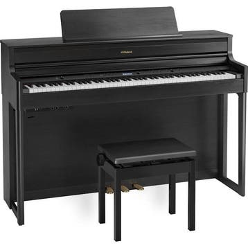 Roland HP704 CH digitale piano, Nieuw, Zwart, Piano