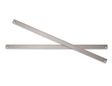 GGM Gastro | RVS rails - 657mm - voor Koelwerkbank BKS- & |, Verzenden, Nieuw