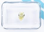 1 pcs Diamant (Natuurlijk gekleurd) - 0.73 ct - Peer - Fancy, Nieuw