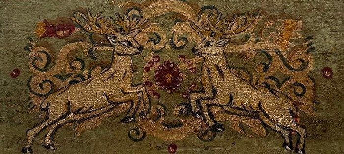 Scuola italiana (XV-XVI) - Animalier (Zoomorfia) - NO, Antiek en Kunst, Kunst | Schilderijen | Klassiek