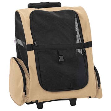 vidaXL Huisdierentrolley 3-in-1 48x32x(57-106) cm oxford, Verzenden, Nieuw