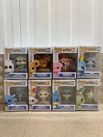 Funko - Funko Pop - Pokémon set (8 stuks)