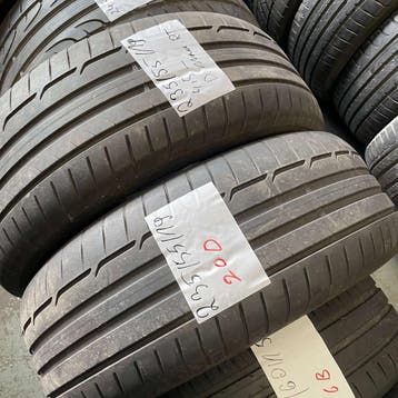 2 x Dunlop SP Sport Maxx RT 235-55-19 Zomerbanden 4,5mm, 19 inch, Gebruikt, Ophalen of Verzenden, 235 mm