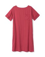 HEMA Damesjurk Tony relaxed fit rood, Verzenden, Nieuw, Rood
