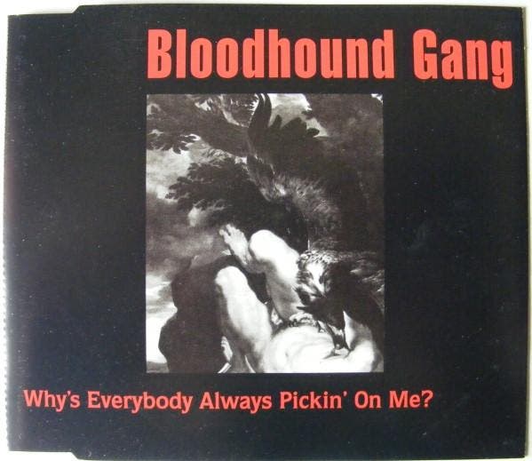 cd single - Bloodhound Gang - Whys Everybody Always Pick..., Cd's en Dvd's, Cd Singles, Zo goed als nieuw, Rock en Metal, Verzenden