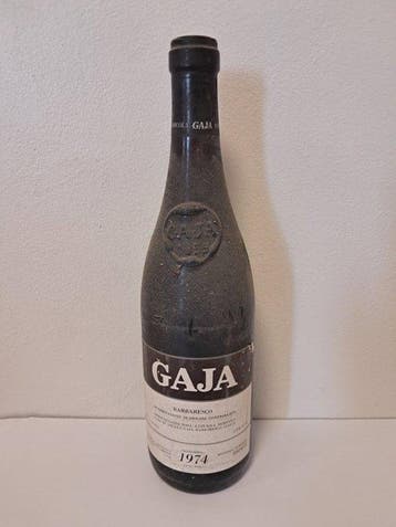1974 Gaja - Barbaresco - 1 Fles (0,75 liter), Nieuw