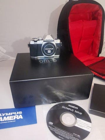Olympus OM-D + zaino fotografico Spiegelloze camera, Nieuw