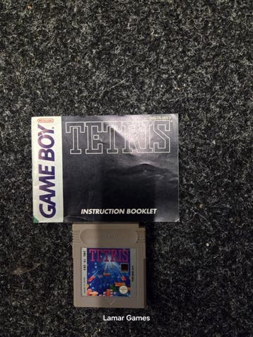 Tetris met boekje maar zonder doosje (Gameboy tweedehands, Spelcomputers en Games, Games | Nintendo Game Boy, Ophalen of Verzenden