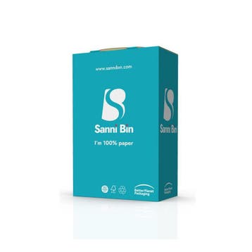 Sanni Bin wegwerp kartonnen hygiënebakken - 10 stuks, Verzenden, Nieuw