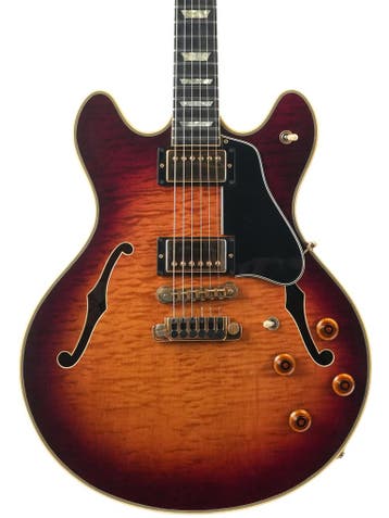 Gibson ES347 Sunburst 1981 (Instrument,Electric Guitars), Ophalen of Verzenden, Zo goed als nieuw, Hollow body, Gibson