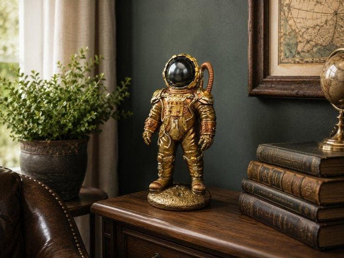 Beeld, Astronaut - 31 cm - Hars - 2026, Antiek en Kunst, Kunst | Designobjecten
