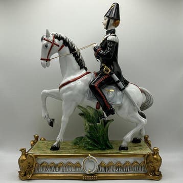 Manifattura italiana - Beeld, Generale napoleonico - 38 cm -