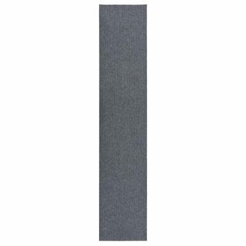vidaXL Droogloopmat 100x500 cm grijs, Huis en Inrichting, Verzenden, Nieuw, Grijs