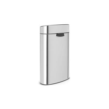 Brabantia Touch Bin New Recycle 23/10 ltr - Mat RVS FPP, Verzenden, Nieuw
