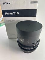 Sigma cine 20mm T1.5 Cameralens, Nieuw