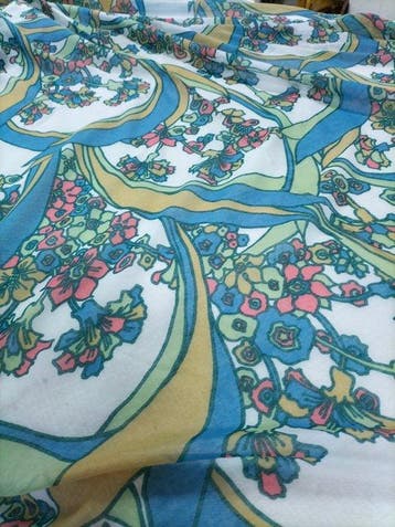 Fantastica tenda vintage - made in Italy - Meubelstof - 400