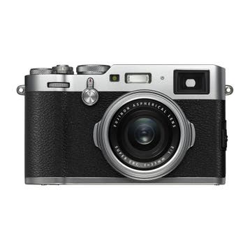 Fujifilm FinePix X100F compact camera Zilver - Tweedehands, Verzenden, Gebruikt, Fujifilm