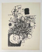Corneille (1922-2010) - Paysage minéralogique