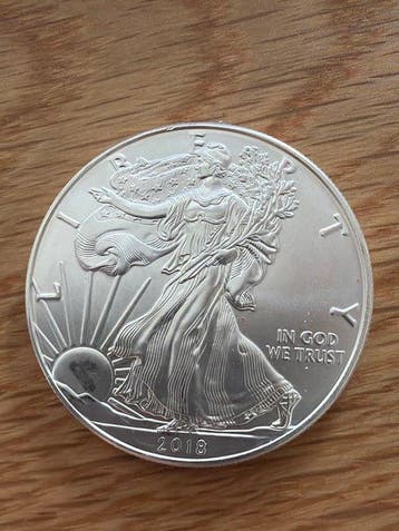 Verenigde Staten. 1 Dollar 2018 - American Eagle - 1 oz