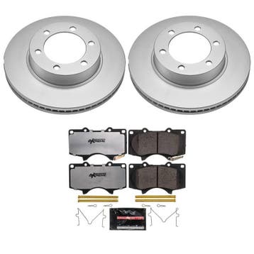 Power Stop 01-07 Toyota Sequoia Front Z36 Coated Truck & Tow, Ophalen of Verzenden, Nieuw