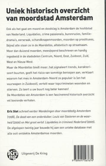 Moordatlas van Amsterdam 9789491567674 Eric Slot, Verzenden, Gelezen, Eric Slot