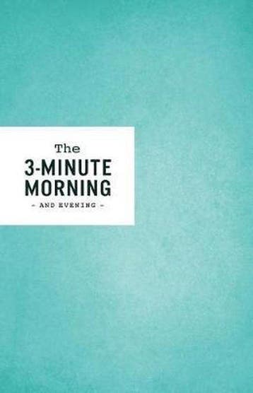 3-Minute Morning Journal - Michael S Sorensen 9781720729914, Verzenden, Gelezen, Michael S Sorensen