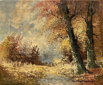Europese school (XX) - Golden Autumn