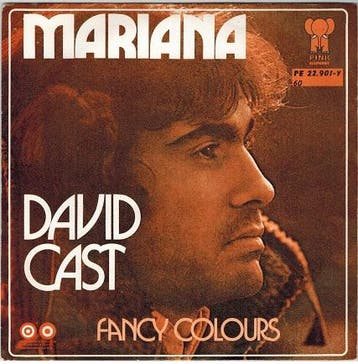 Single vinyl / 7 inch - David Cast - Mariana, Cd's en Dvd's, Vinyl Singles, Verzenden, Zo goed als nieuw, 7 inch, Rock en Metal