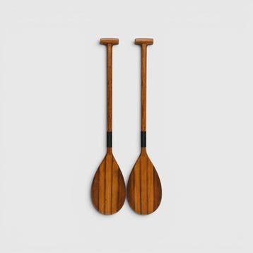 Roeispanen en peddels (2) - Hout