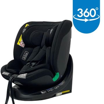 Ding Mae Black 40-150 cm 360° i-Size Autostoel, Verzenden, Nieuw, 15 t/m 36 kg, Isofix