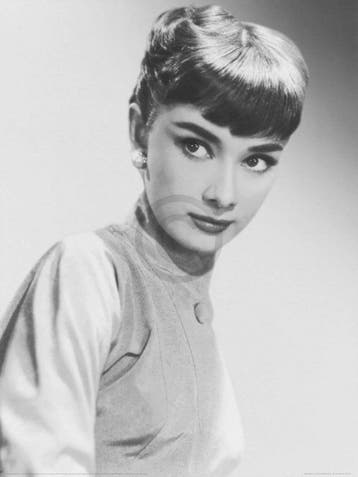 Kunstdruk Hero - Audrey Hepburn Portrait 60x80cm, Verzenden, Nieuw