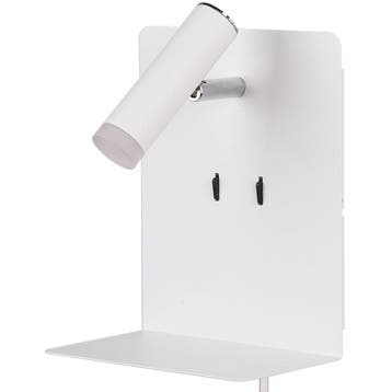 LED Wandlamp - Trion Elonant - 6W - Warm Wit 3000K - USB, Ophalen of Verzenden, Nieuw, Metaal