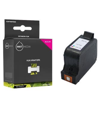 Geschikt HP 23 C1823DE inktcartridge kleur van Inktmedia, Nieuw, Cartridge, Inktmedia