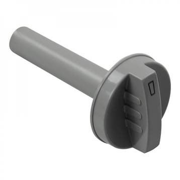 Dometic RMS8460 Thermostaatknop Zilver, Ophalen of Verzenden, Nieuw