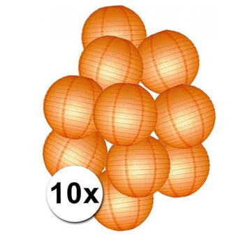 Pakket met oranje lampionnen - Lampionnen, Verzenden, Nieuw