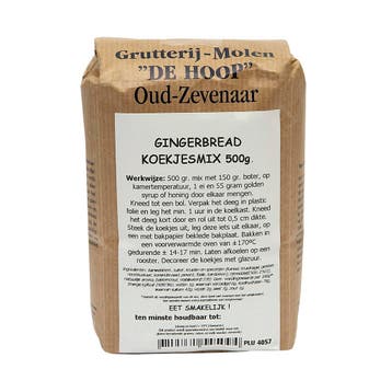 Molen de Hoop Gingerbread Mix 500g, Verzenden, Nieuw