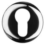 Cilinderplaatje NOUR EVBN52 rvs gepolijst, Verzenden, Nieuw