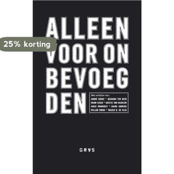 Alleen voor Onbevoegden - Janine Abbring 9789071903120, Verzenden, Zo goed als nieuw, Janine Abbring