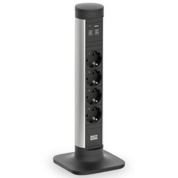 Cycle Pole S 4 stroomingangen 1 USB A+C ingang Zwart (Nieuw), Ophalen, Nieuw