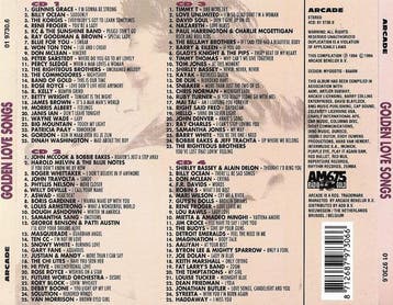 Various - Golden Love Songs Top 100 - Non Stop The Most Beau, Ophalen of Verzenden, Gebruikt