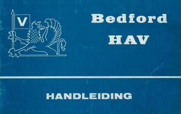 1964 Bedford HAV Handleiding Instructieboek Nederlands, Auto diversen, Verzenden